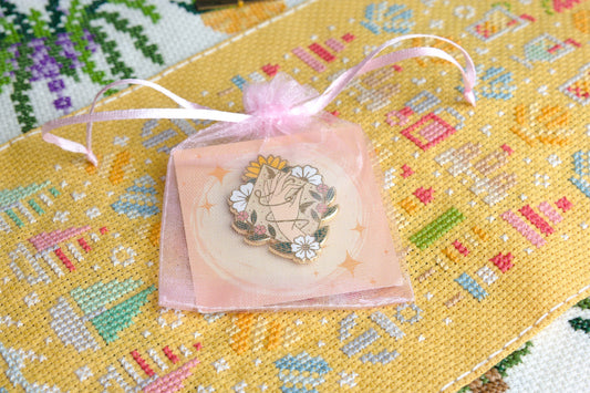 Stitchonomy - Aimant de Brodeuse Fleurs de Printemps