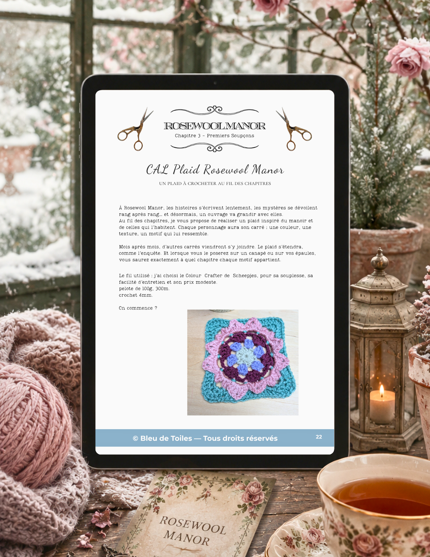 Ebook / Livret – Rosewool Manor – Chapitre 3 : Premiers Soupçons