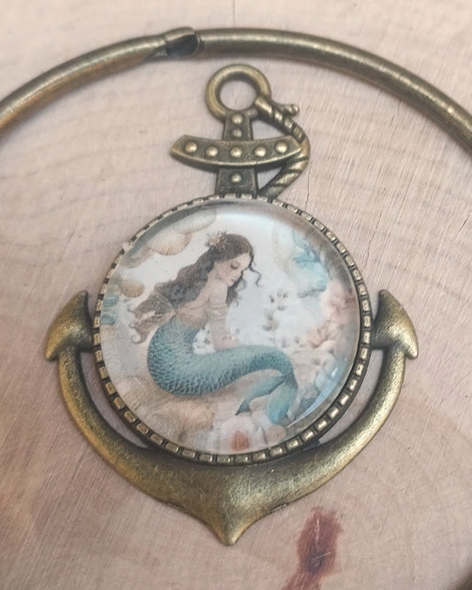 aimant de brodeuse original et artisanal