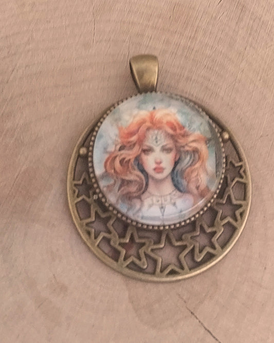 aimant de brodeuse original et artisanal