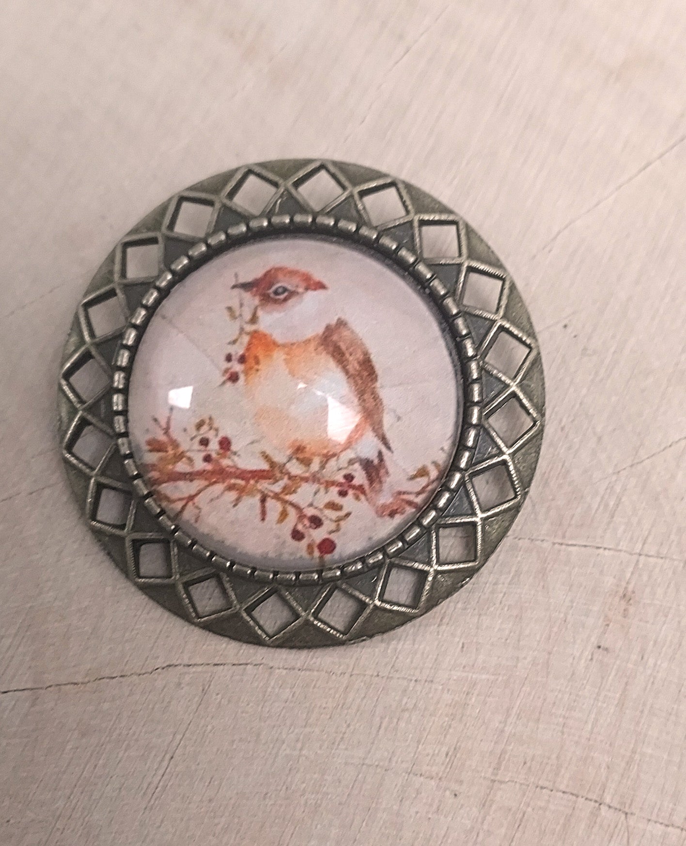 Broche Jardin d'Automne