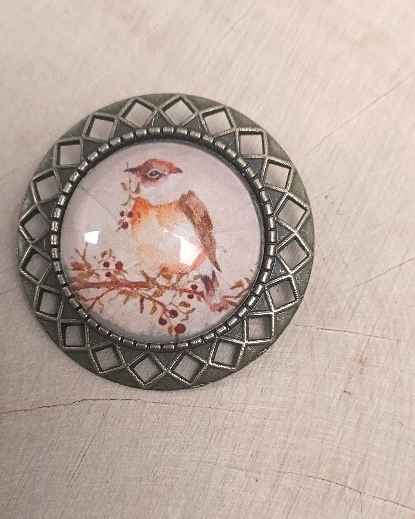 Broche Jardin d'Automne