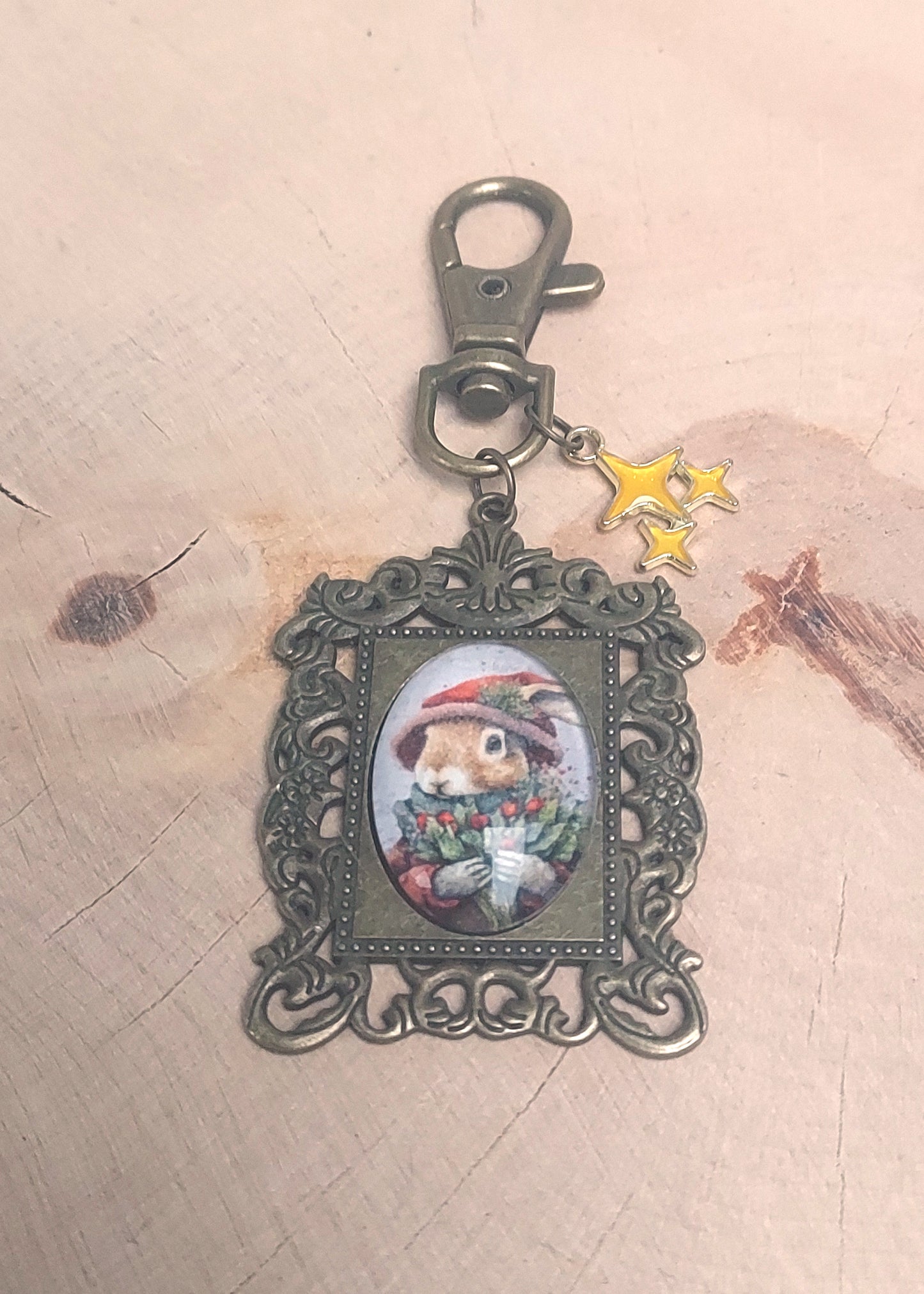 Pampille de sac Le Village de Noël