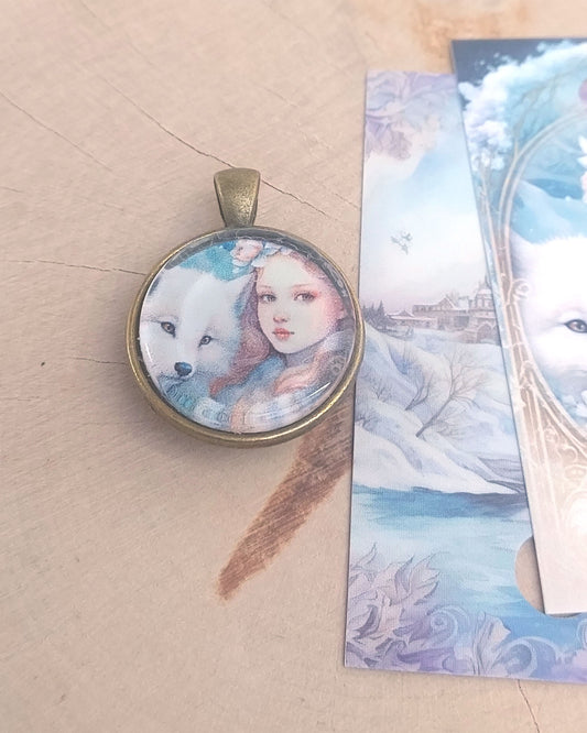 aimant de brodeuse original et artisanal