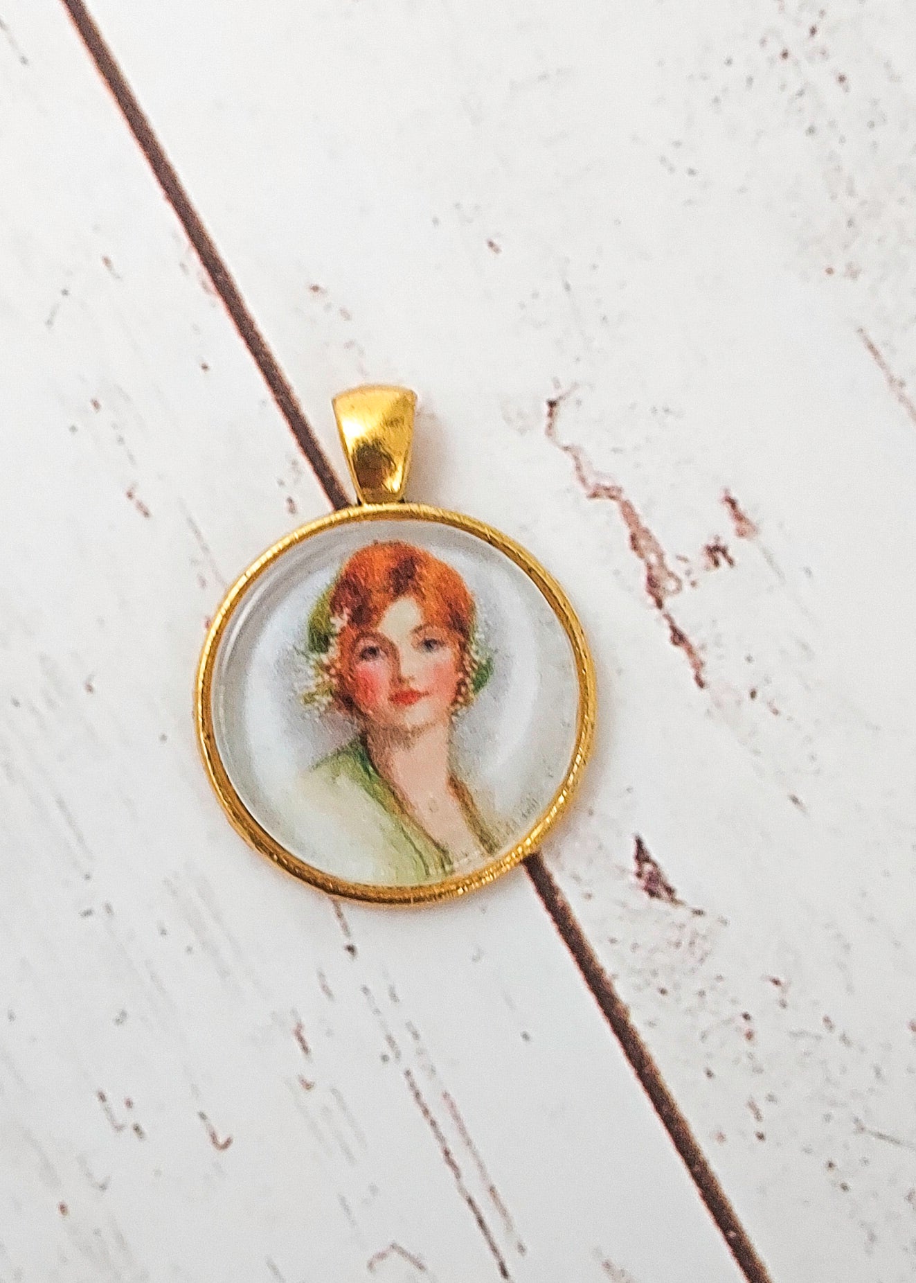 Embroiderer's magnet (or Magnet) Sprig of Lily of the valley