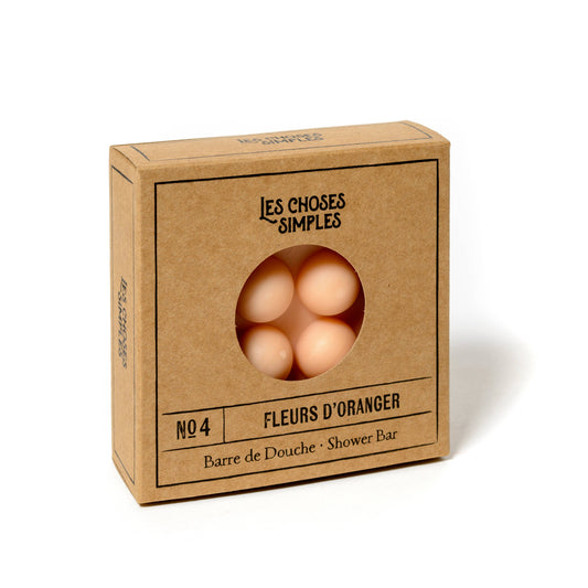 Tour du Monde en 80 Tricots - Barre de douche n°4 fleur d'oranger