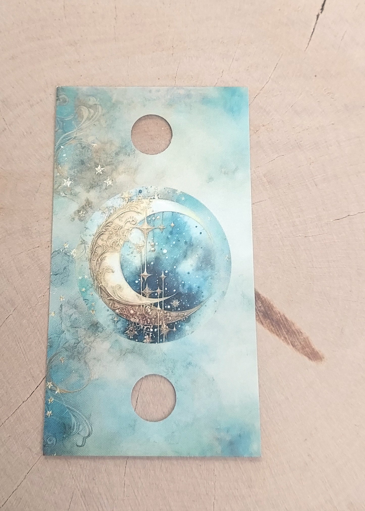 8 Cartes à fils à broder Poussière de Lune
