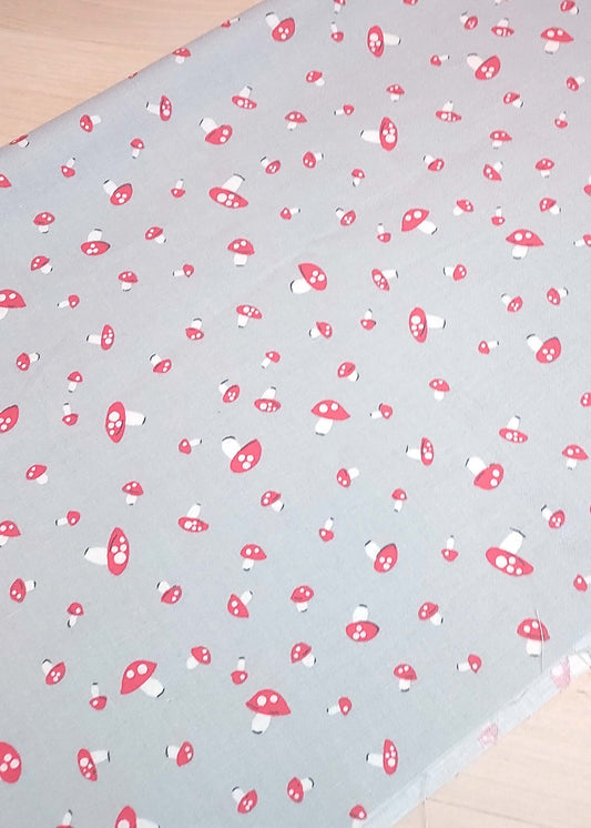 Tissu Patchwork Champignons
