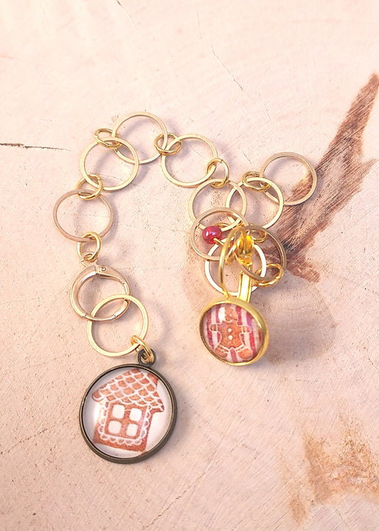 Compte rangs Tricot Biscuits de Noël