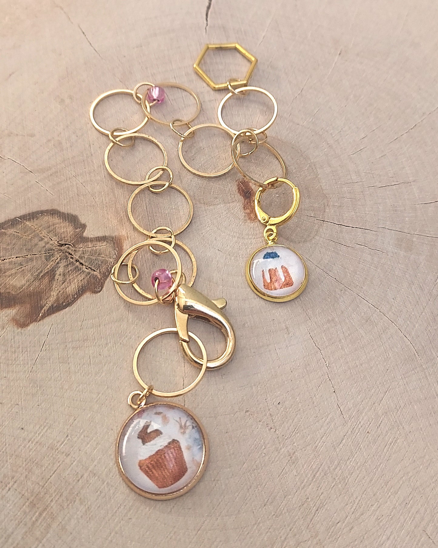 Compte-rangs Tricot circulaire artisanal