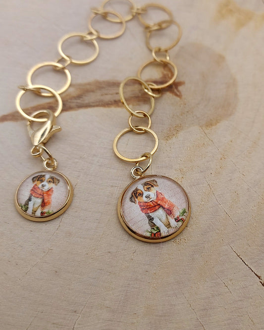 Compte-rangs Tricot Circulaire un Hiver à la Ferme