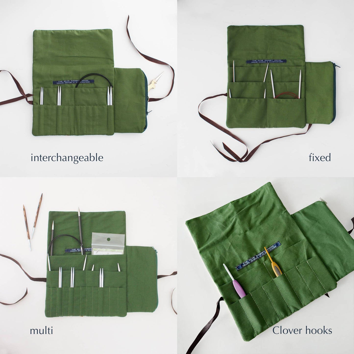 Lena the Fox | Trousse à aiguilles | Trousse à crayons | Rouleau à crayons: Multi