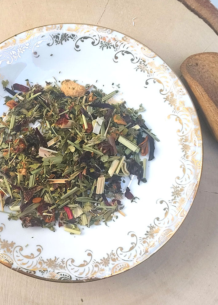 Infusion herbes aromatiques anti rhume
