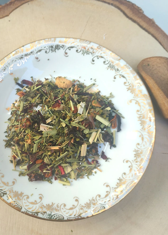 Infusion herbes aromatiques anti rhume