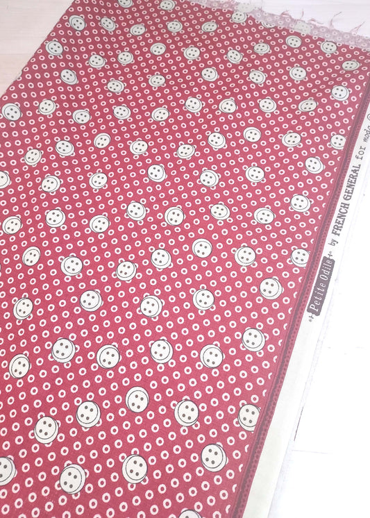 Tissu Patchwork French General Boîte à boutons