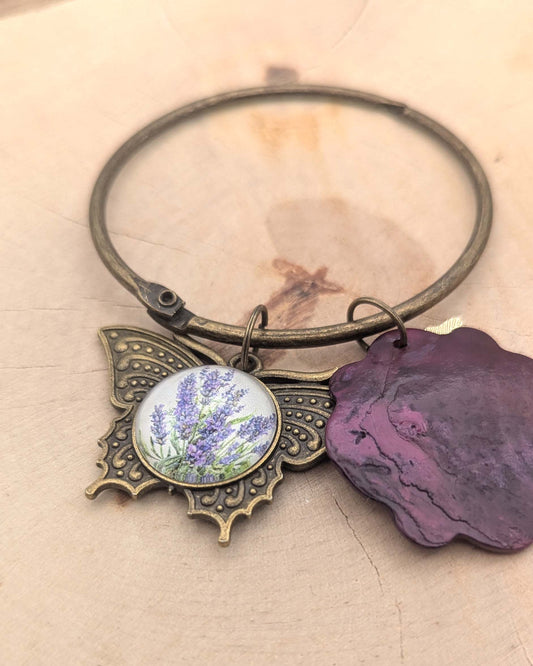 🧵 Garde-fils de broderie – Lavande Tardive