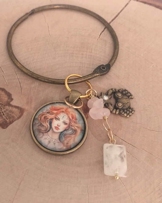 Garde-fils de broderie original et artisanal