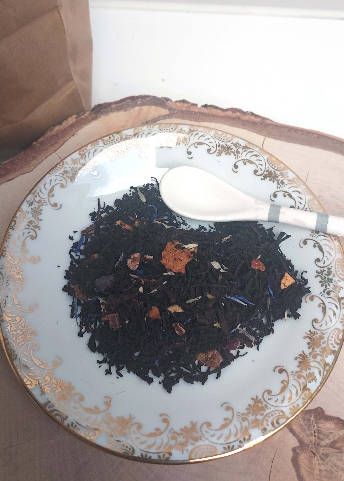 Thé noir brownie poire
