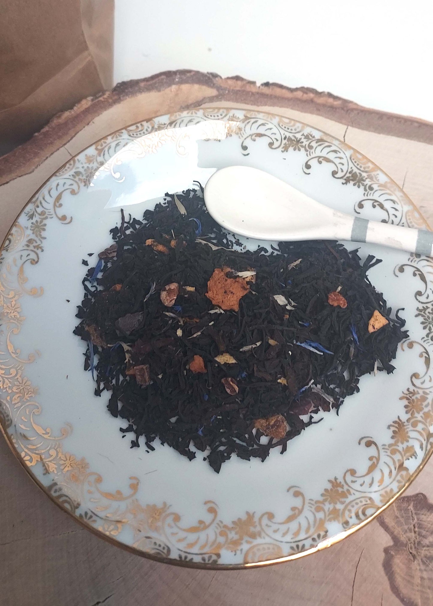 Thé noir brownie poire