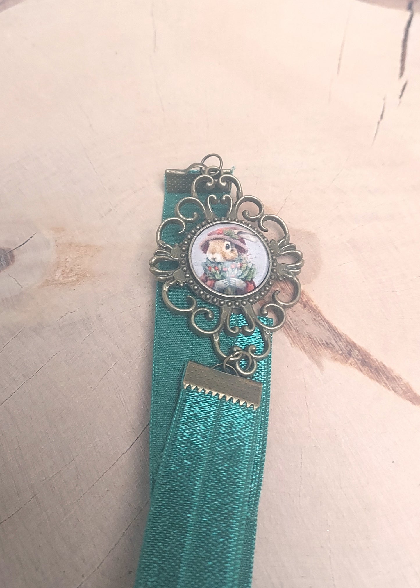 marque-pages de Noël élastique artisanal