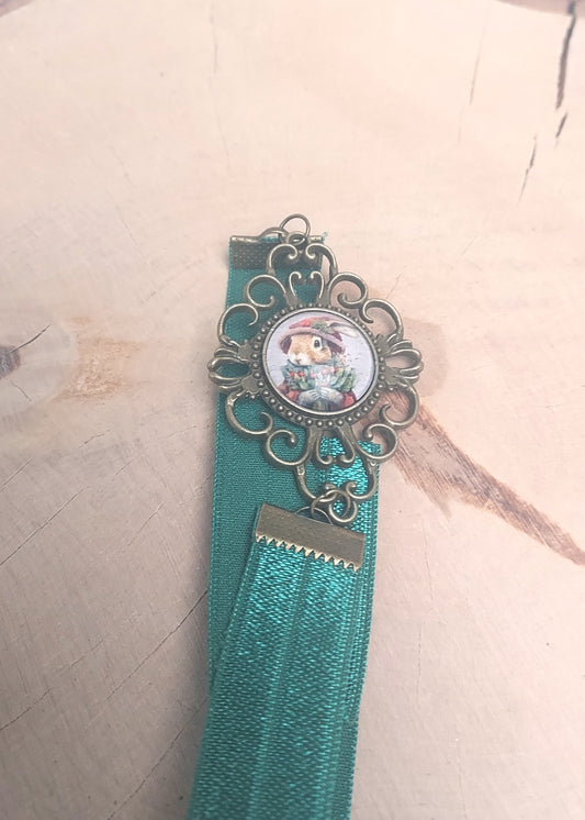 marque-pages de Noël élastique artisanal