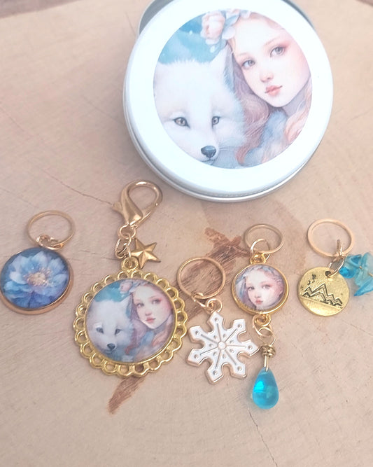 Marqueur Tricot Royaume de Glace