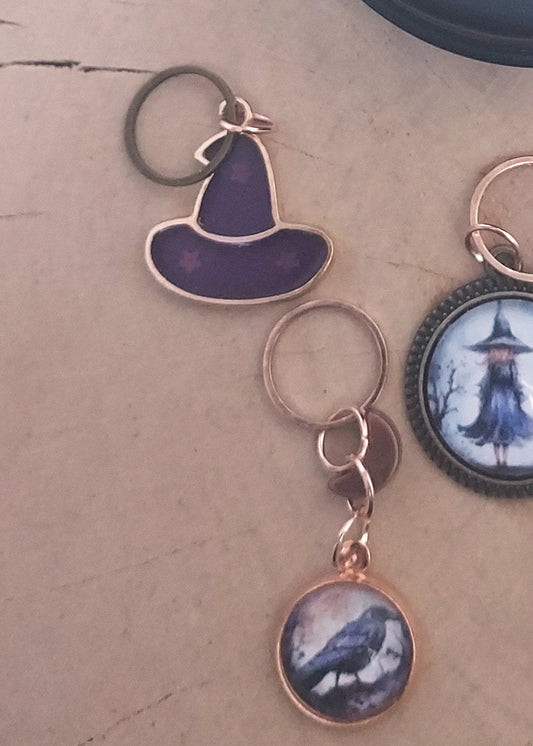 5 Marqueurs Tricot Sorcière de la Nuit - derniers exemplaires