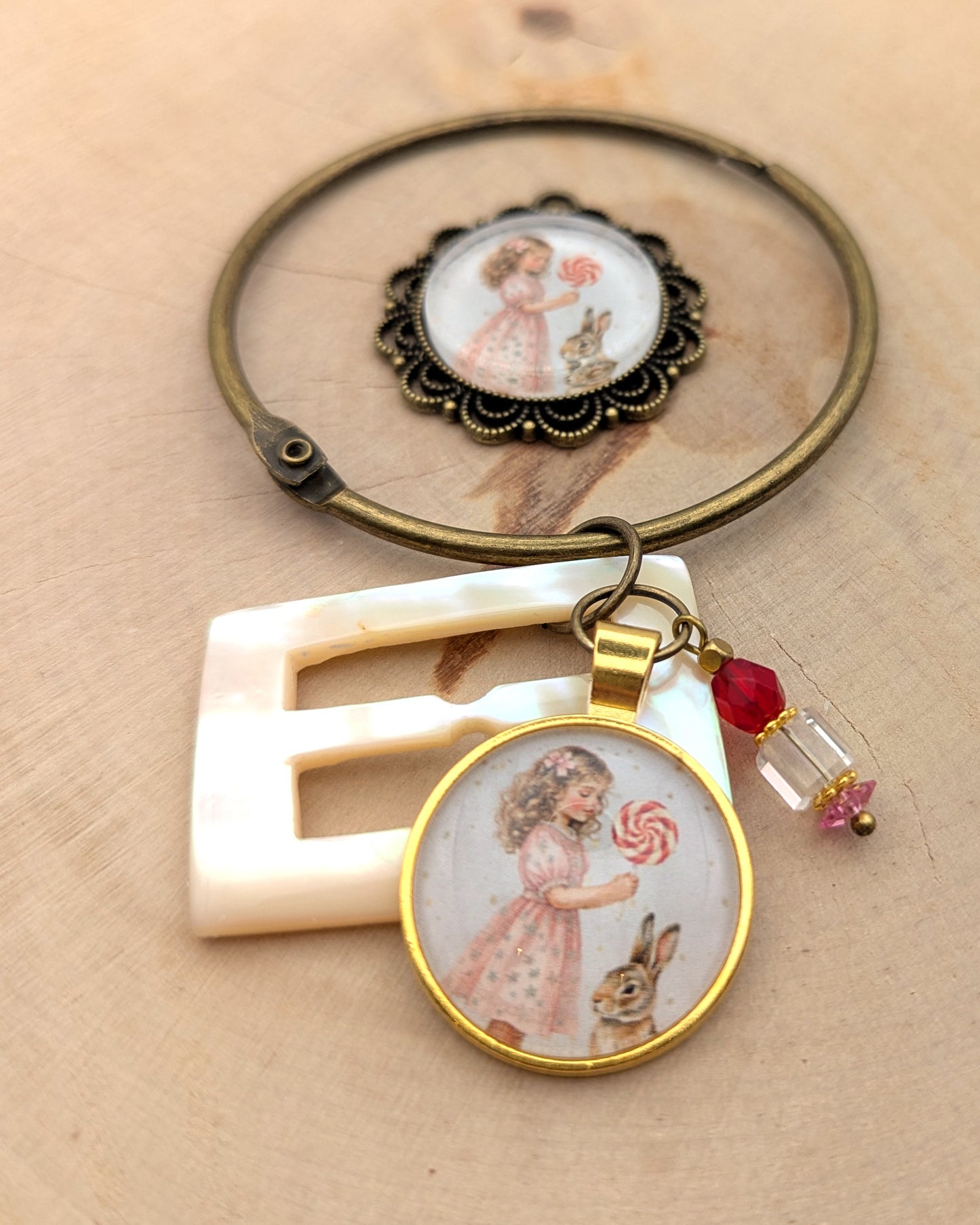 🧵 Garde-fils de broderie – Hiver Poudré