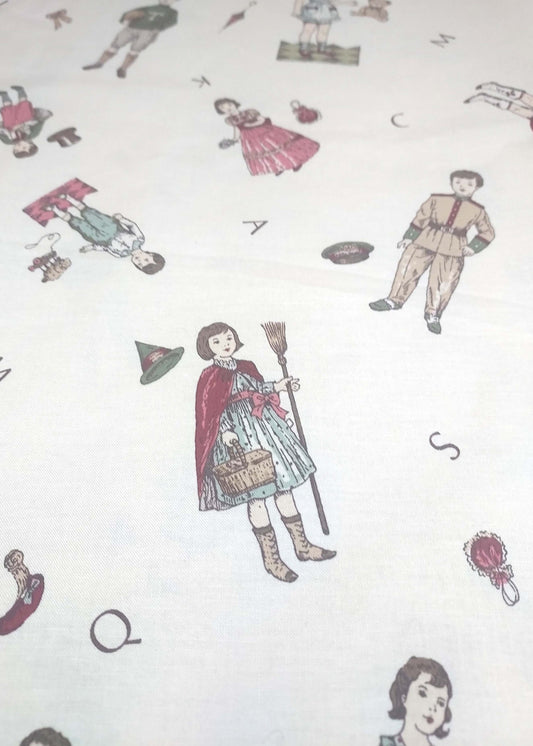 Tissu Patchwork Poupées