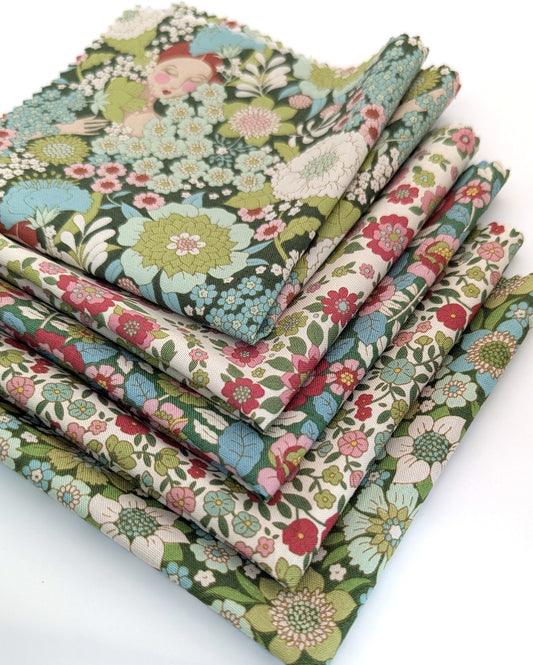 Maple Woods Pink Fabric from Dashwood Studio