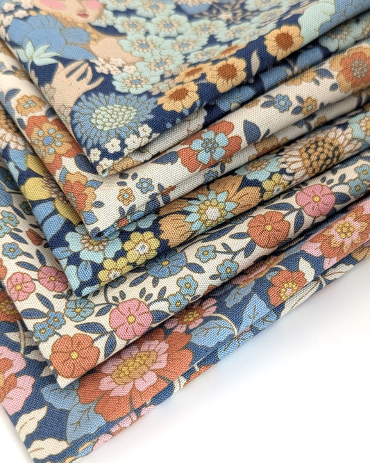 Maple Woods Pink Fabric from Dashwood Studio
