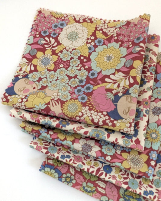 Maple Woods Pink Fabric from Dashwood Studio