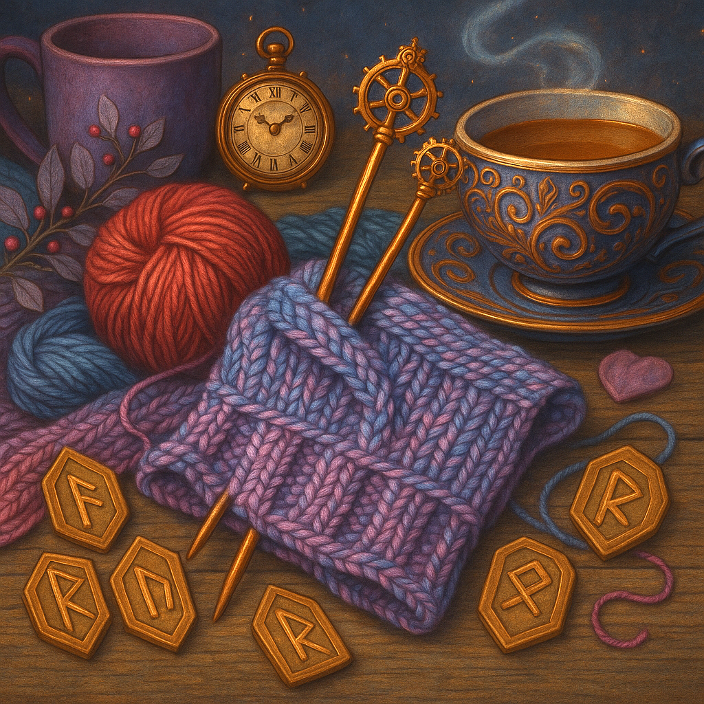 Les Veilleuses du Solstice – Coffret de l'Avent Tricot 2025