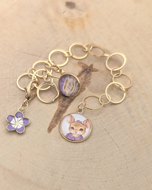 ⏱ Compte-rangs – 🌷 Violette, le cœur en fête