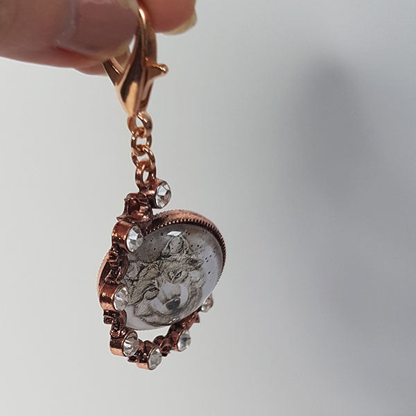 Pink Copper Collection - Raven Tassel