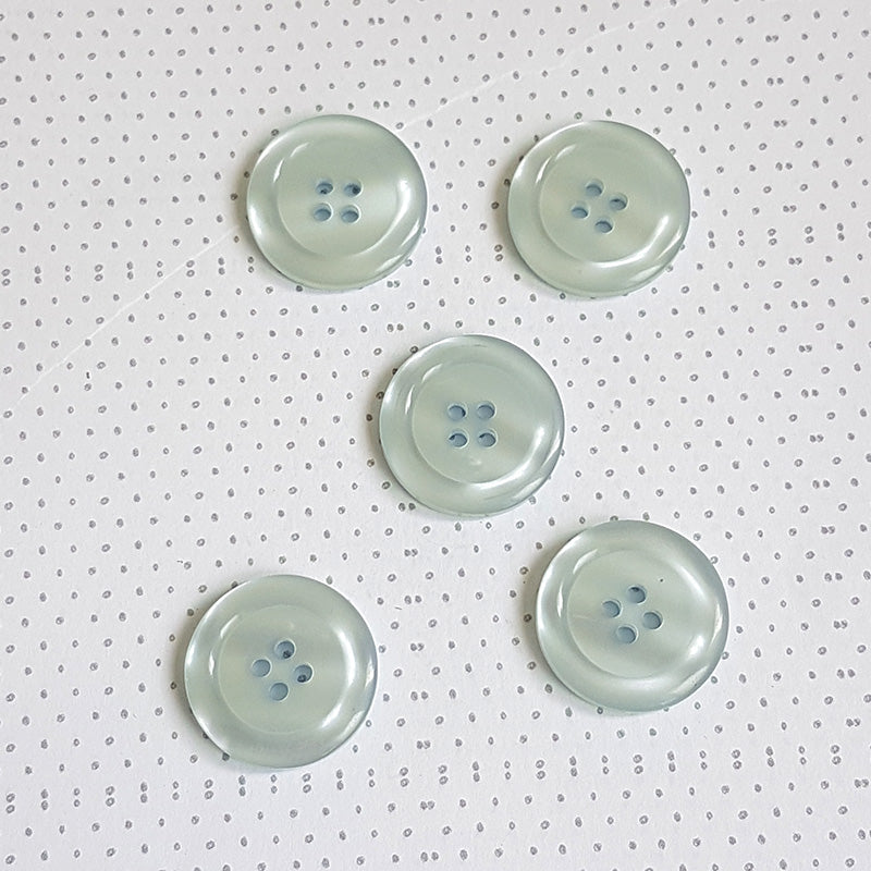 Boutons Clémence Bleu Baltique
