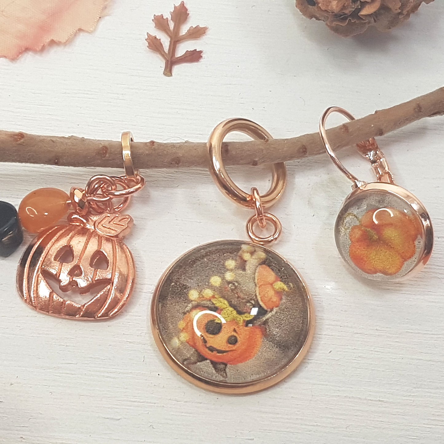 Halloween Rose - La Citrouille