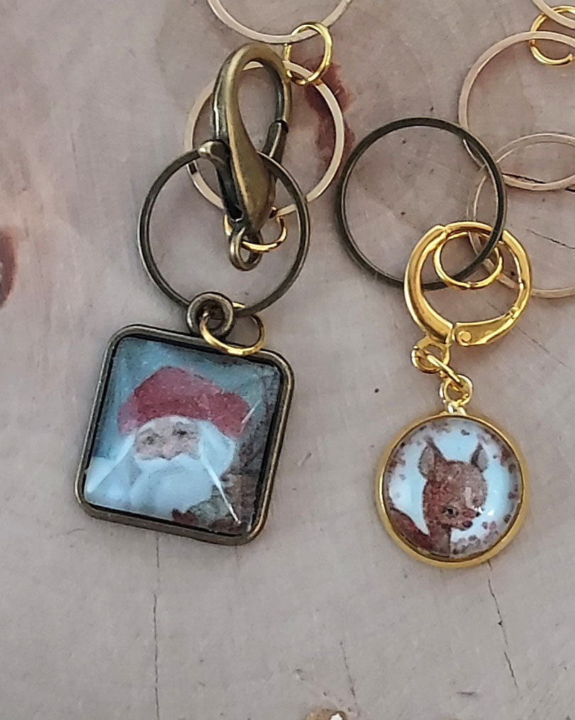 Compte rangs Tricot Conte de Noël