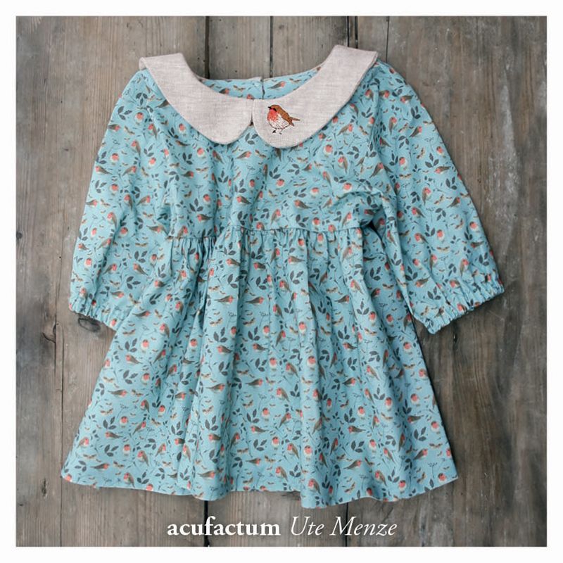 Tissu Little Robins