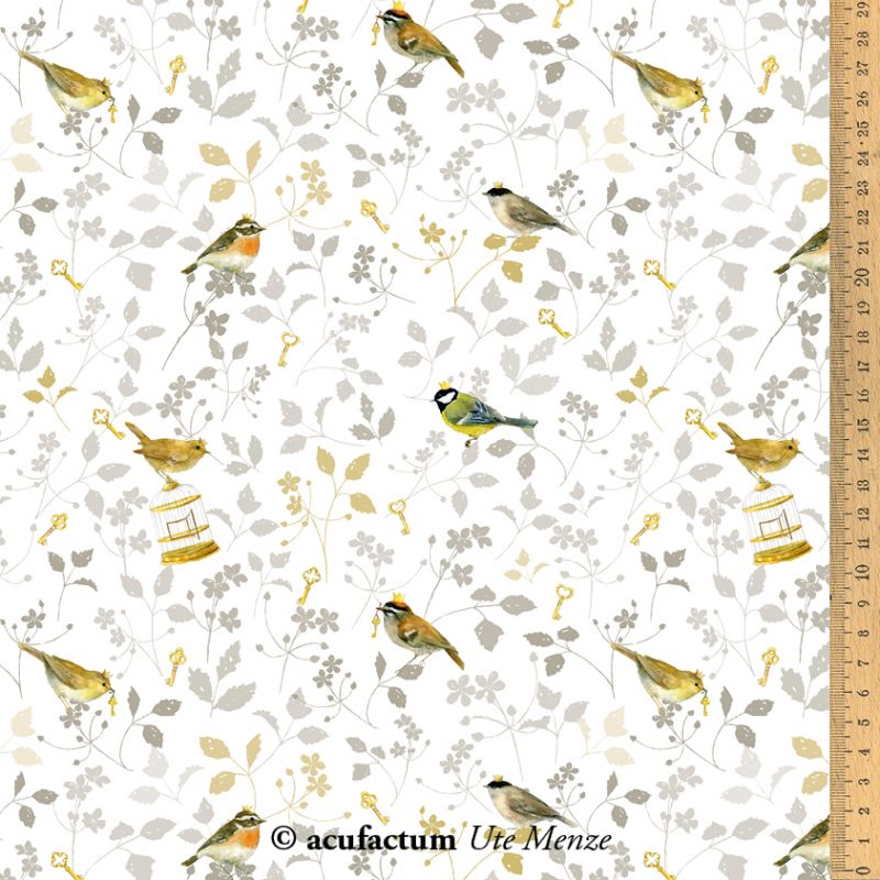 Tissu Bird Princes