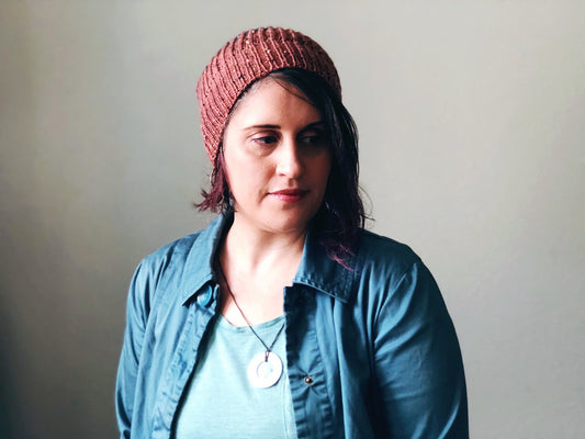 BrioComfort hat knitting pattern from Knit Graffiti Designs