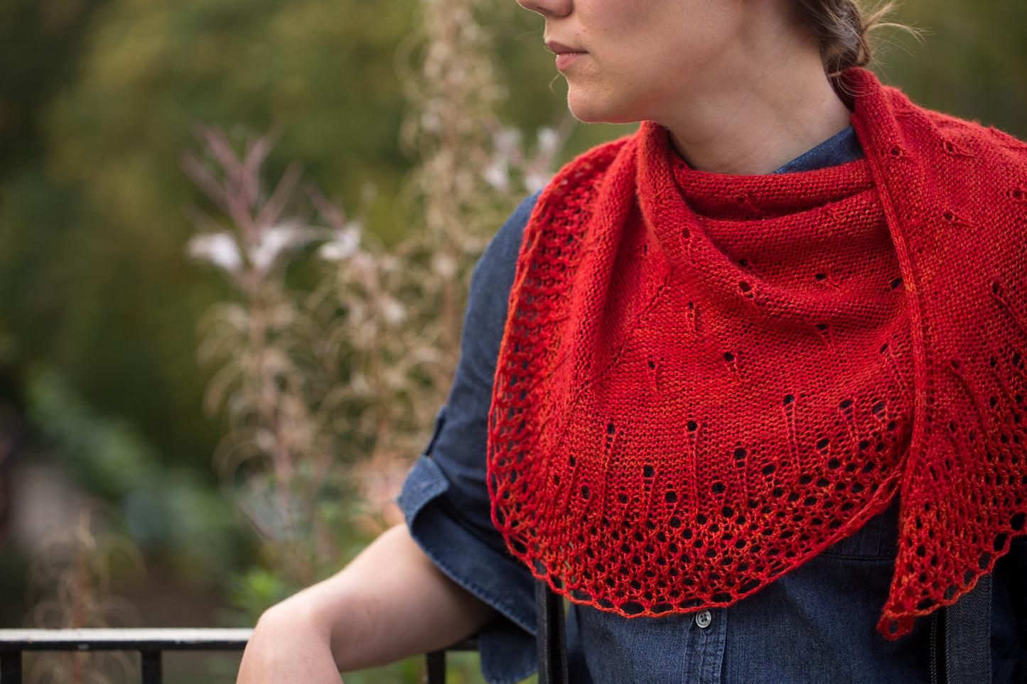 Patron tricot châle de Ysolda Teague, Carino et son pas à pas vidéo