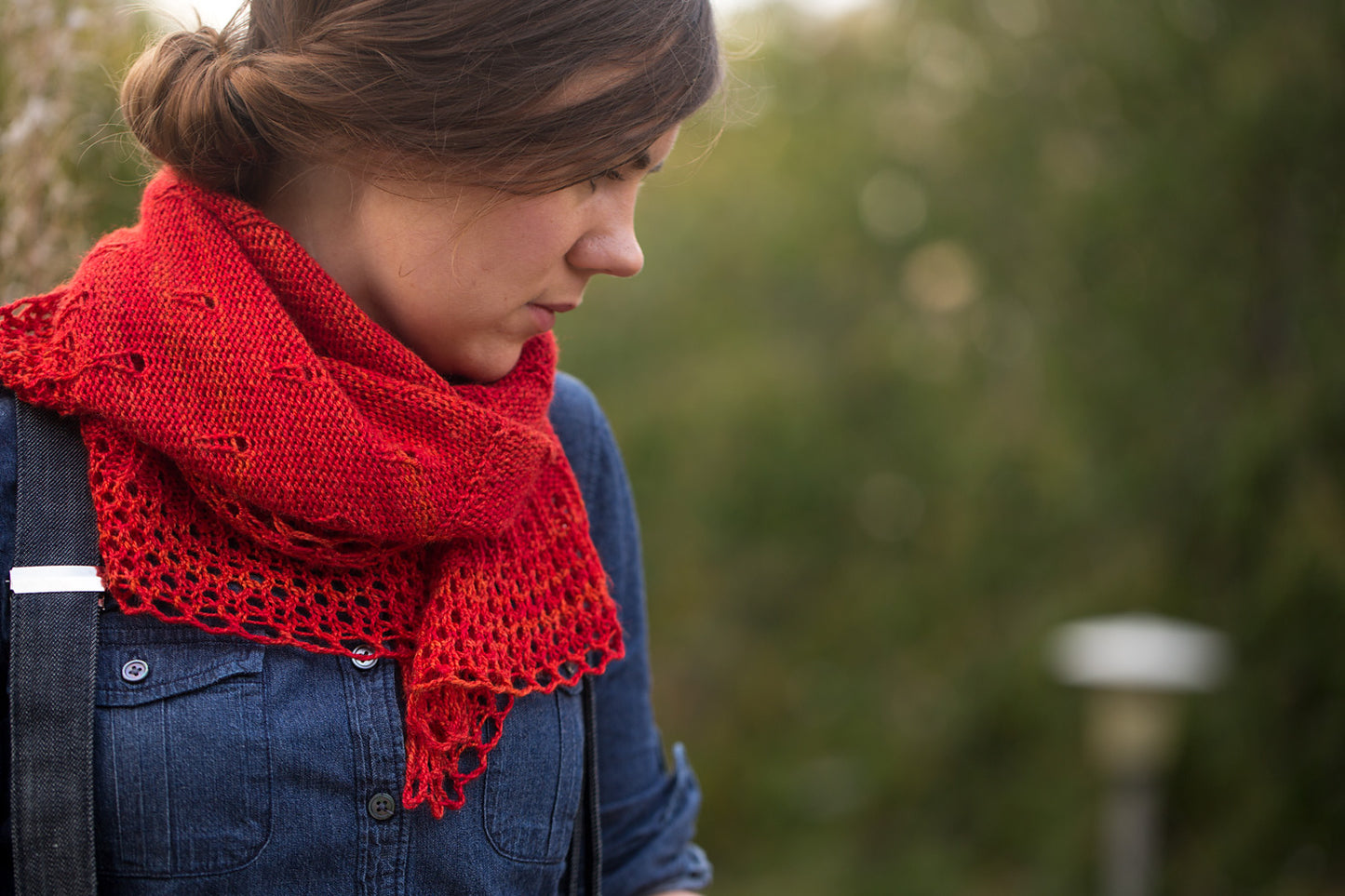 Patron tricot châle de Ysolda Teague, Carino et son pas à pas vidéo