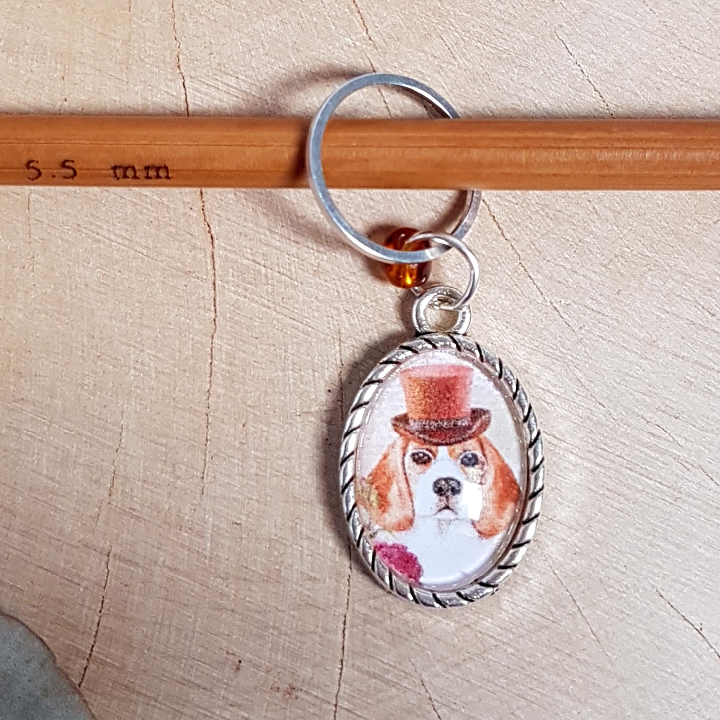 Marqueur Tricot Portrait de Chien #1