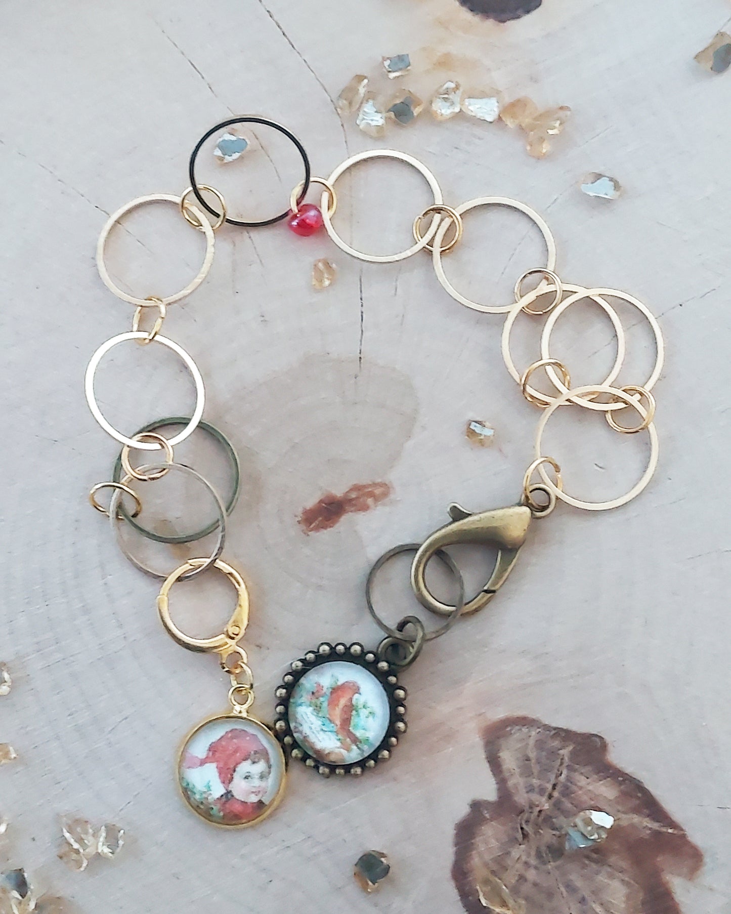 Compte-rangs Tricot circulaire artisanal