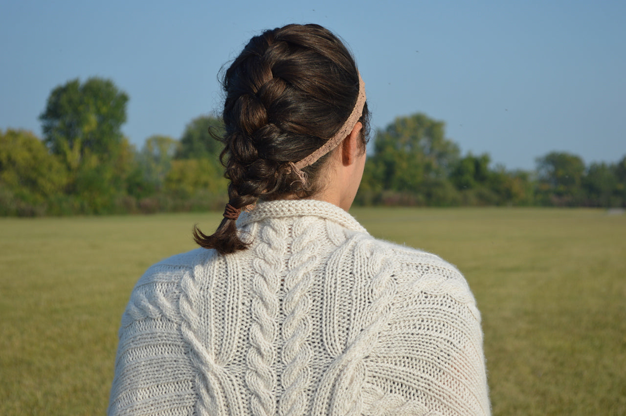 vest knitting pattern Free Bird Cocoon from Boho Chic Fiber Co