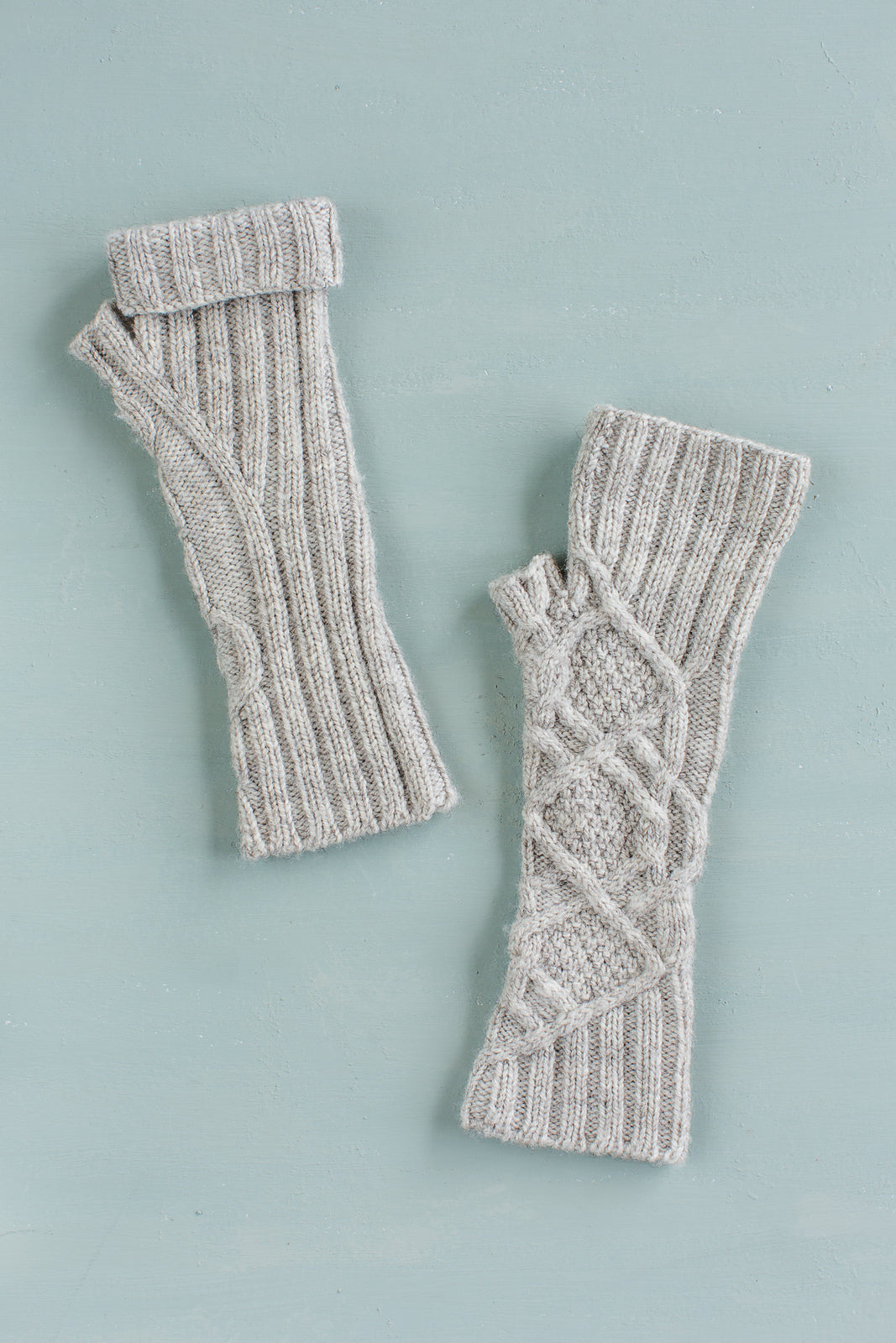 Patron tricot mitaines à torsades Inglis de Ysolda Teague