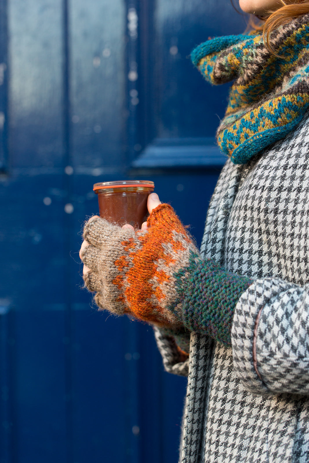 Patron tricot mitaines jacquard Mitbringsel par Ysolda Teague
