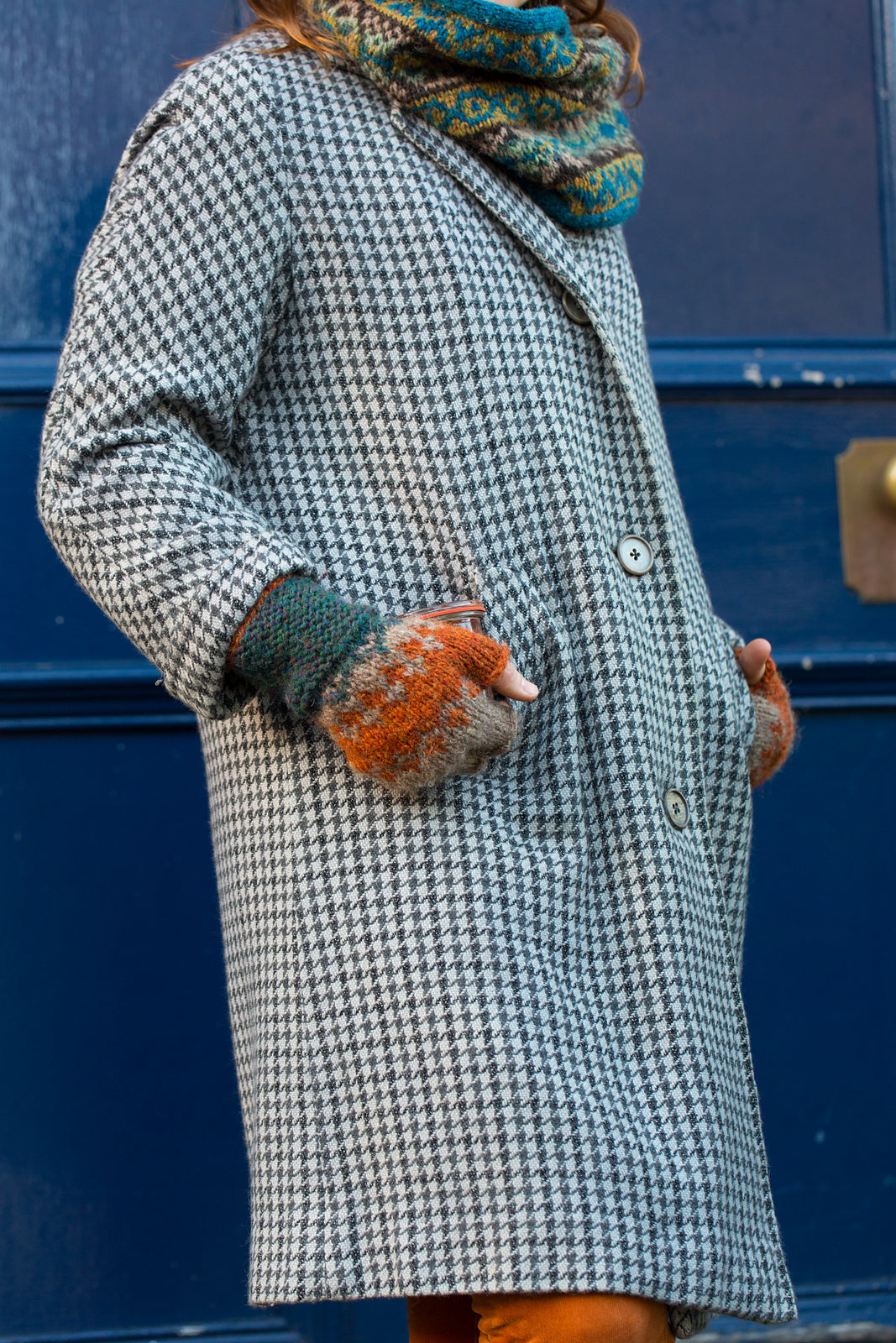 Patron tricot mitaines jacquard Mitbringsel par Ysolda Teague