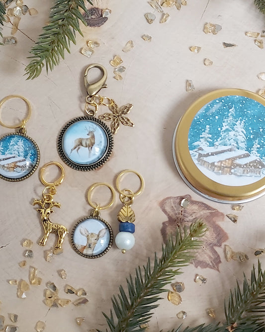 Marqueur Tricot Nuit d'Hiver #3